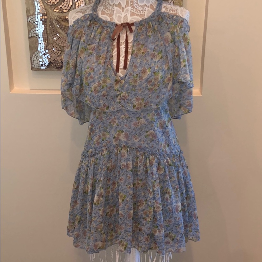 Forever 21 Off-Shoulder Baby Doll Dress